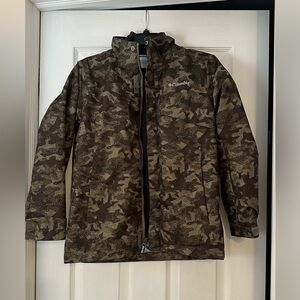 Ski Jacket Khaki Size M (10-12) For Boys